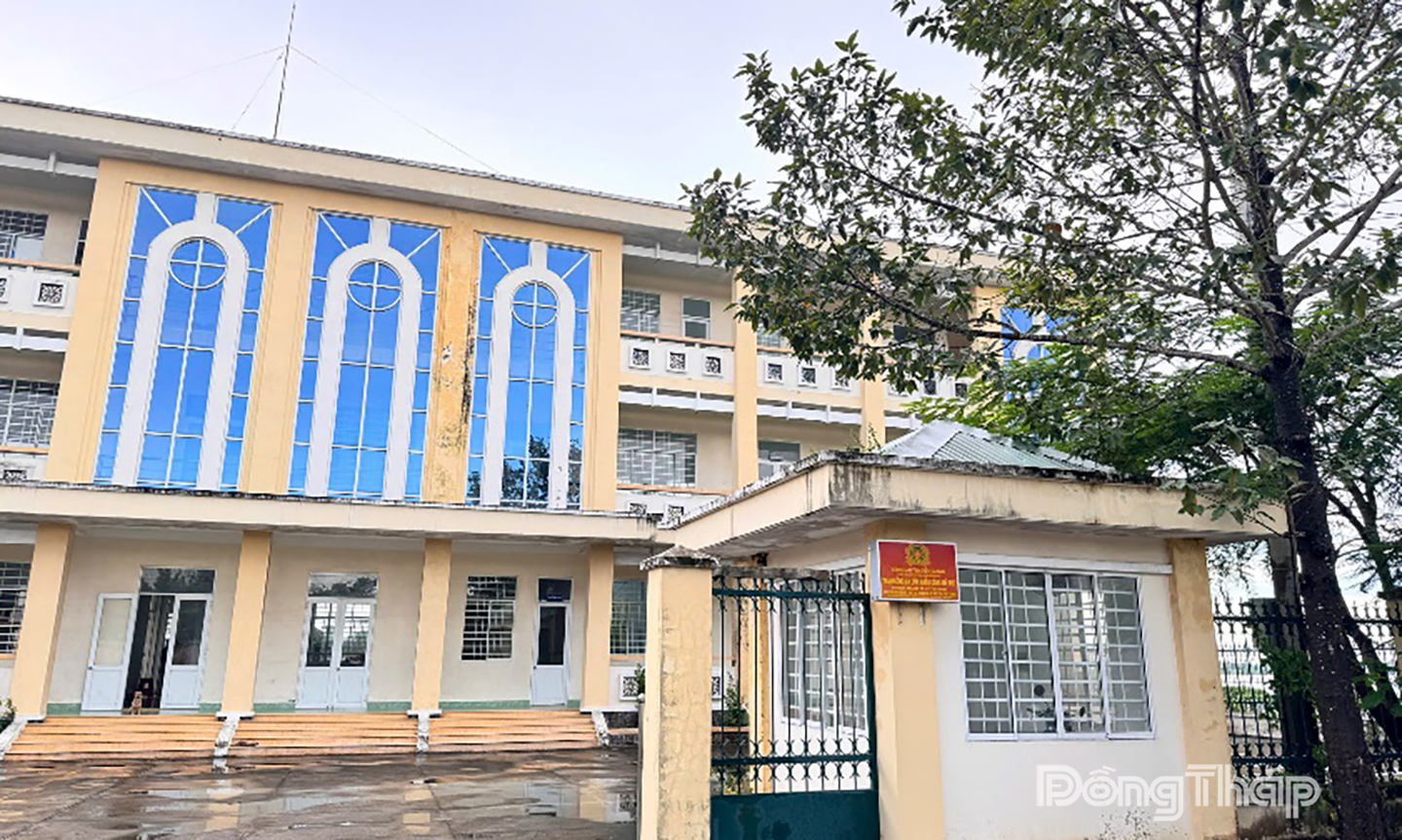 Trạm Công an cửa khẩu Cảng Mỹ Tho.