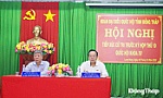 Đoàn Đại biểu Quốc hội tỉnh Đồng Tháp tiếp xúc cử tri tại xã Long Hưng