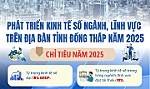 [Infographic] Phát triển kinh tế số ngành, lĩnh vực trên địa bàn tỉnh Đồng Tháp năm 2025