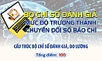 [Infographic] Bộ Chỉ số đánh giá, đo lường mức độ trưởng thành chuyển đổi số báo chí