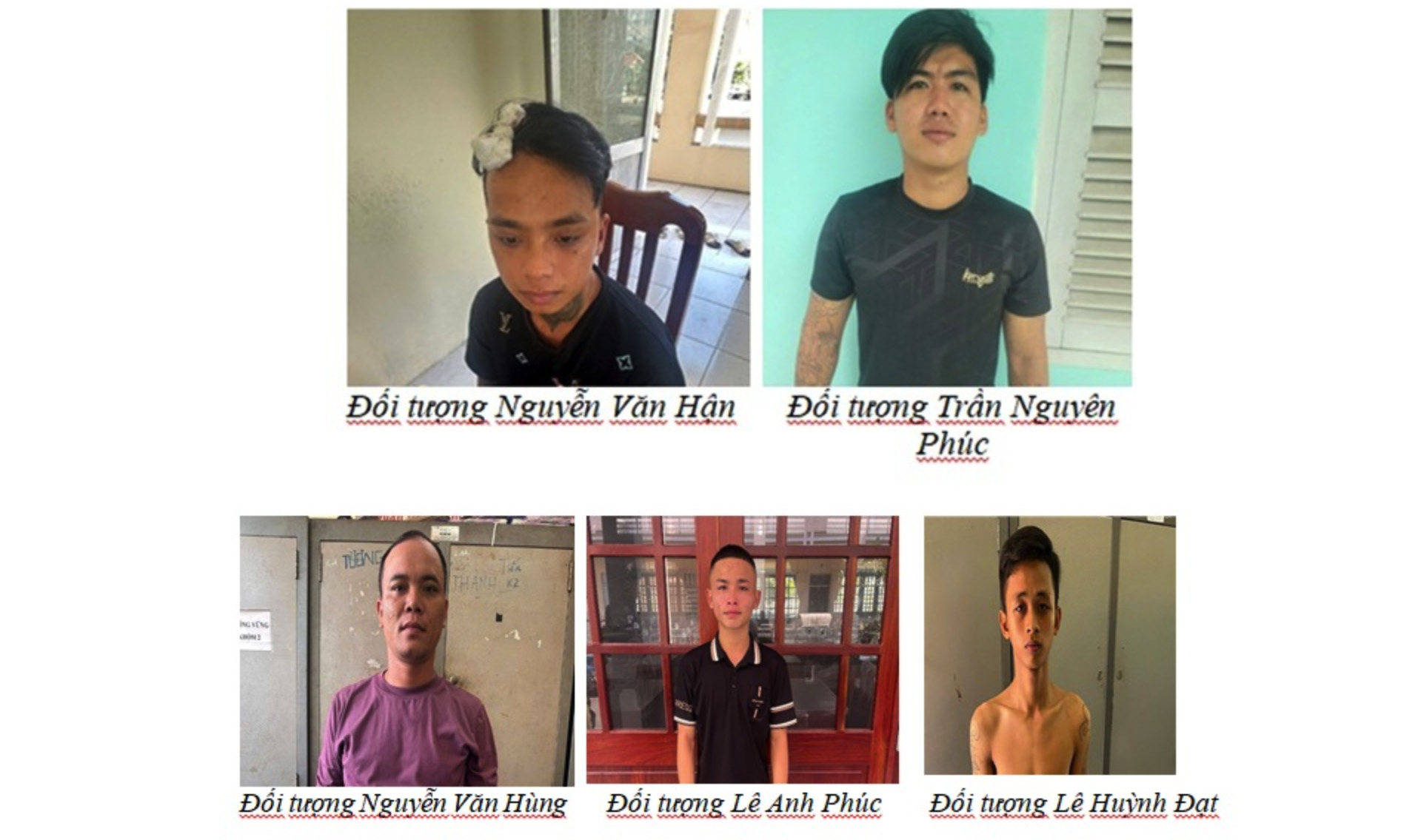 Khởi tố, tạm giam 8 đối tượng có hành vi giết người, gây rối trật tự công cộng