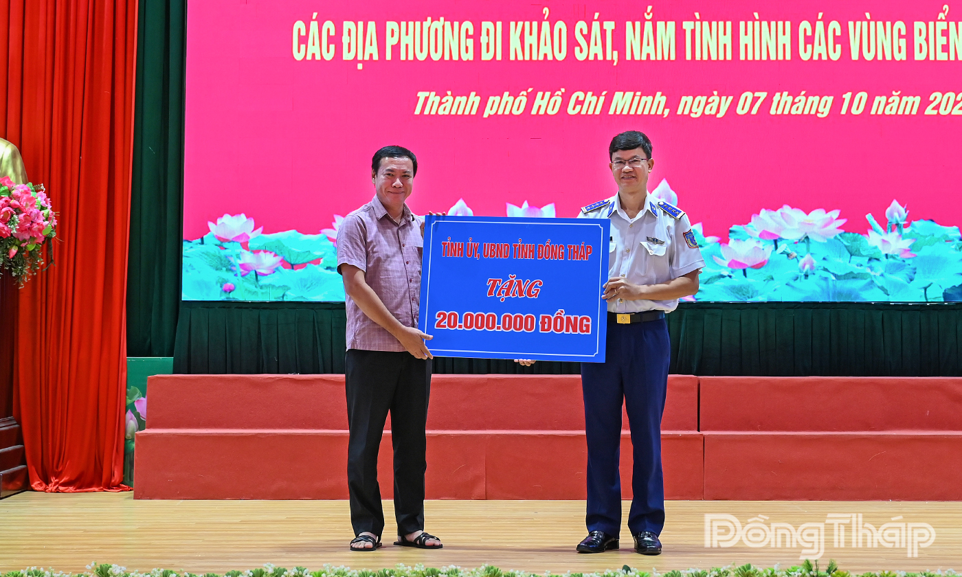 Bộ Tư lệnh Vùng Cảnh sát biển 3 tổ chức Đoàn khảo sát các vùng biển, đảo ven bờ