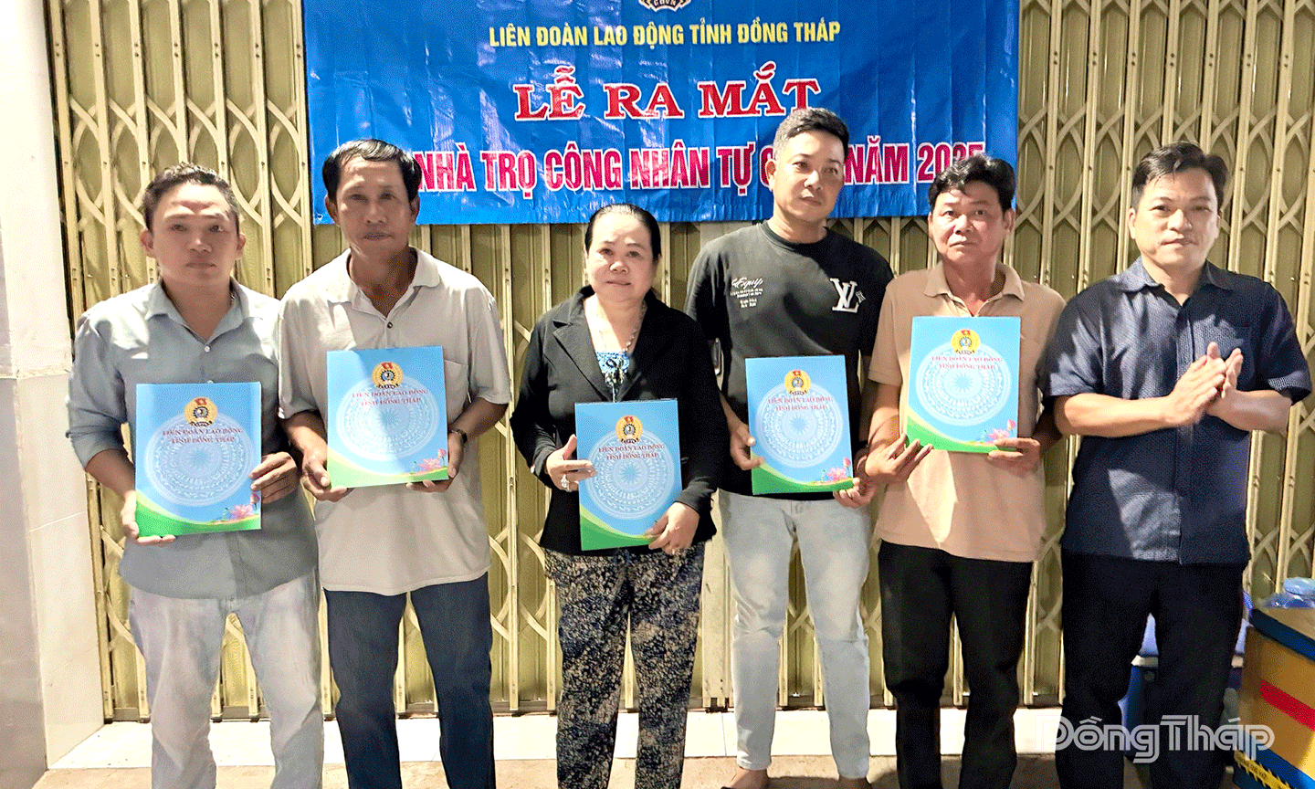 Ra mắt khu nhà trọ công nhân tự quản thứ 3 tại xã Tân Hương
