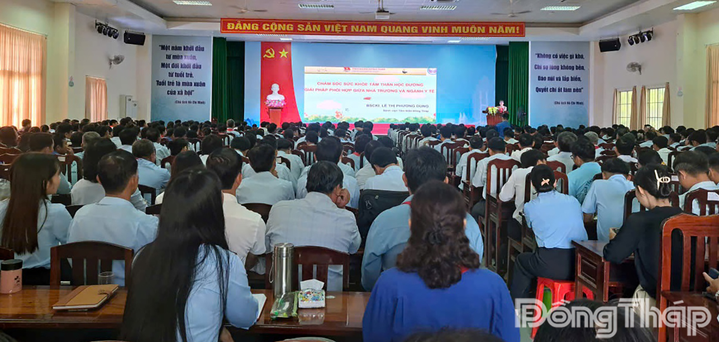 Đồng Tháp: Bồi dưỡng nghiệp vụ công tác Đoàn - Hội trường học