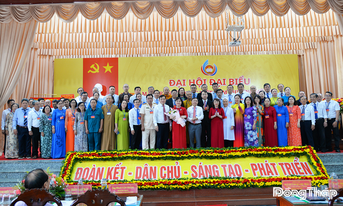 Đồng chí Võ Ngọc Bình giữ chức Chủ tịch Ủy ban Mặt trận Tổ quốc Việt Nam phường Mỹ Tho