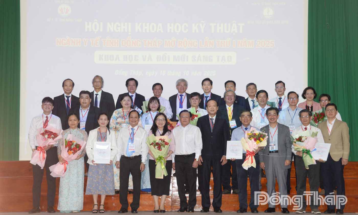 Hội nghị khoa học kỹ thuật ngành y tế tỉnh Đồng Tháp mở rộng lần thứ I