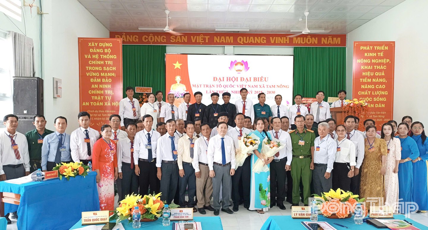 Đồng chí Nguyễn Minh Lũy giữ chức Chủ tịch Ủy ban Mặt trận Tổ quốc xã Tam Nông