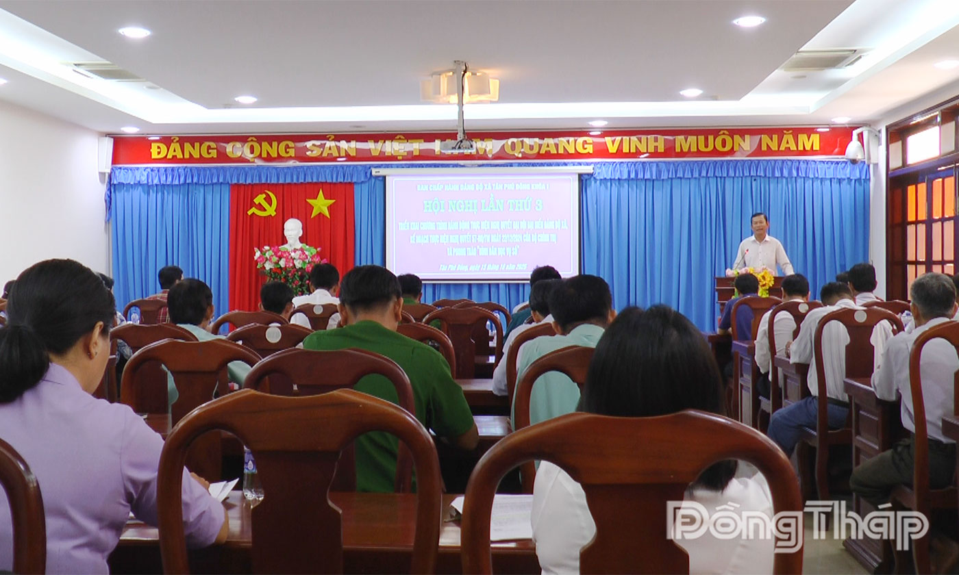 Xã Tân Phú Đông: Tạo đột phá khai thác tiềm năng phát triển kinh tế - xã hội