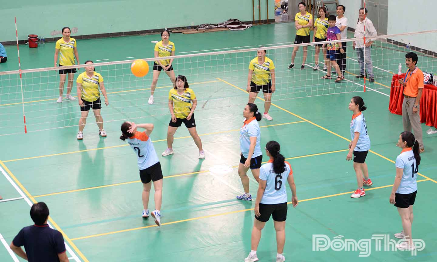 Giải Bóng chuyền hơi nữ Truyền hình Đồng Tháp - lần thứ III tranh cúp SCTV 2025: Xác định 8 đội vào Vòng chung kết