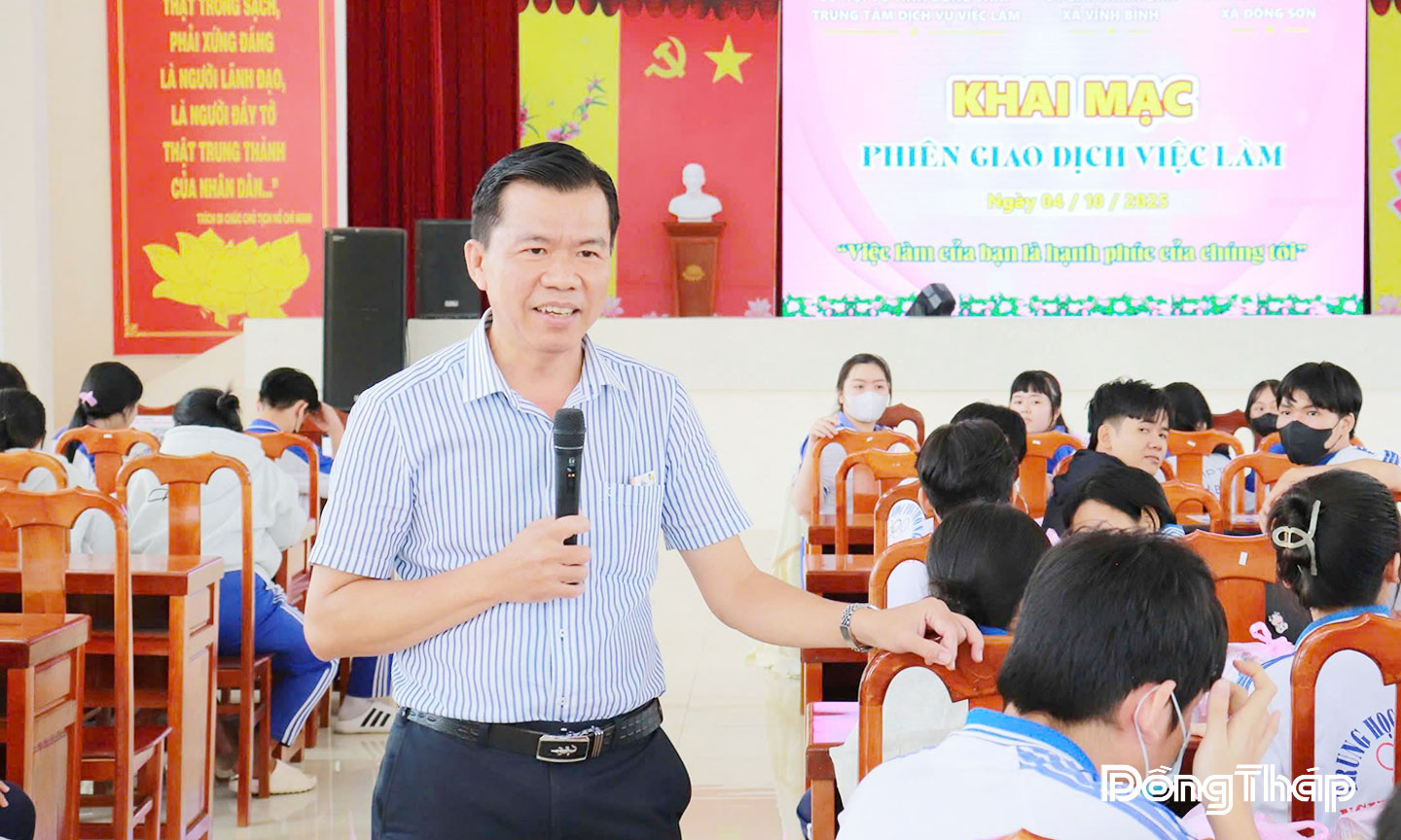 Tạo cơ hội việc làm tại các phiên giao dịch việc làm lưu động