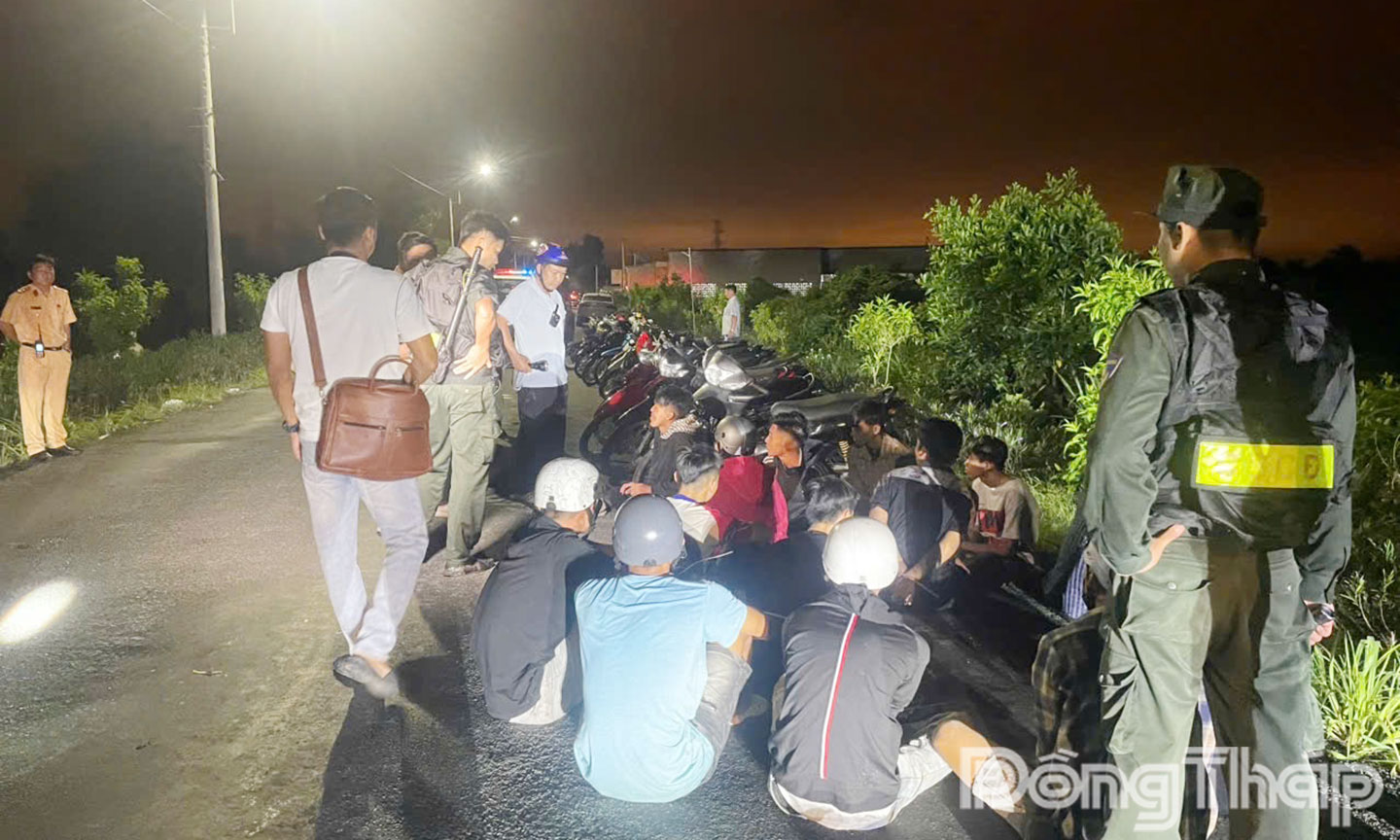 Ngay sau đó, các đối tượng đã bị bắt giữ.