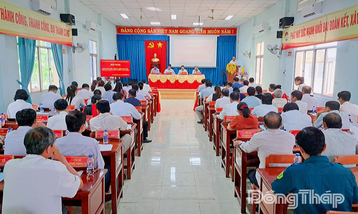 Quang cảnh hội nghị.