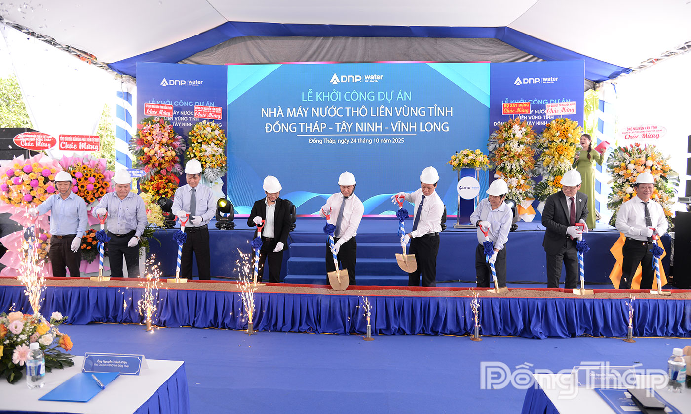 Nghi thức khởi công Dự án.