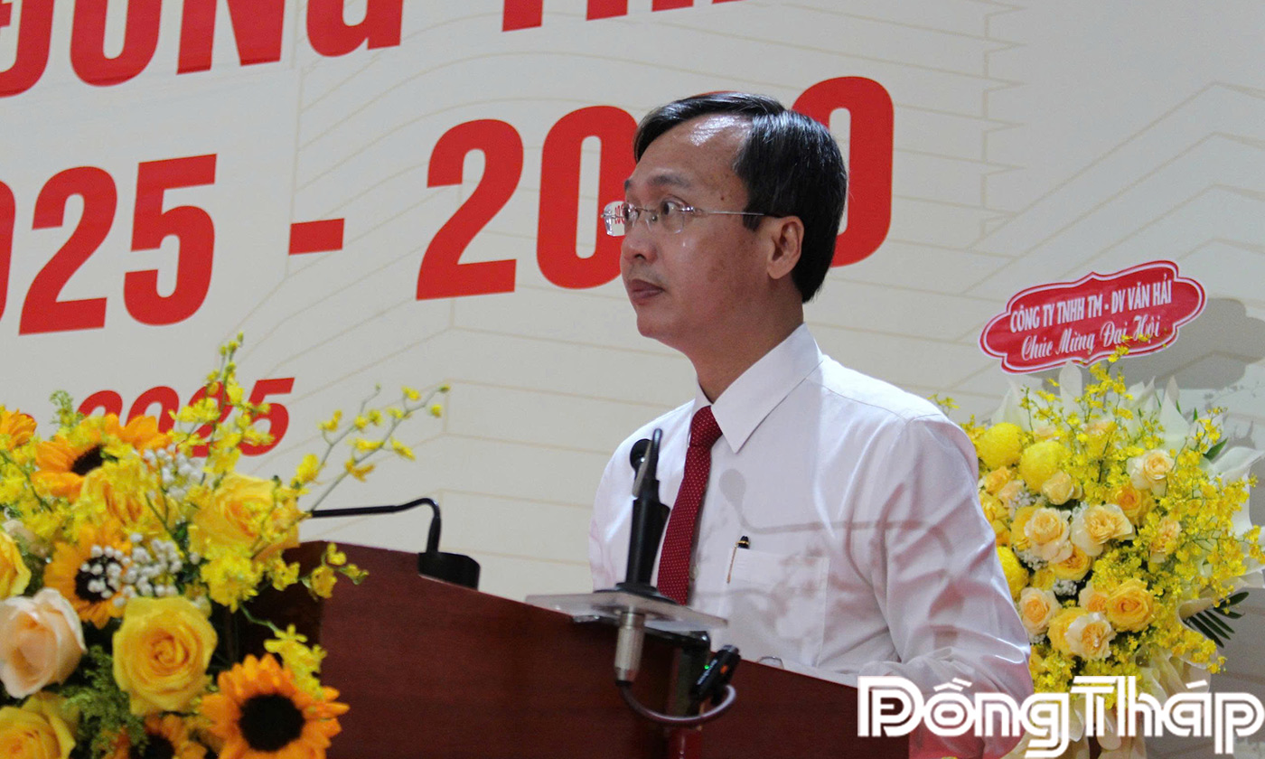 Đồng chí Trần Trí Quang phát động phong trào thi đua giai đoạn 2025-2030