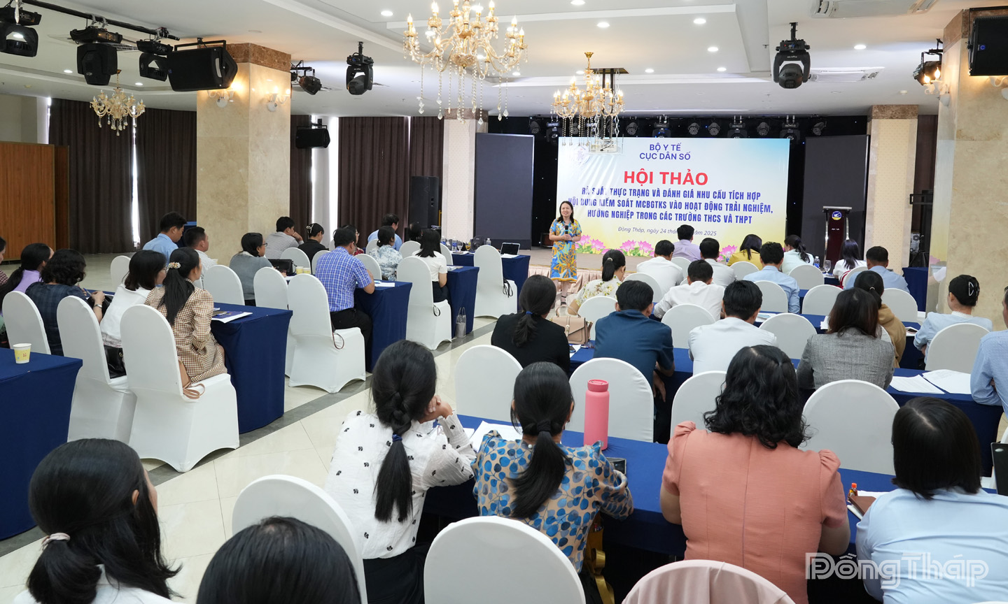 Quang cảnh hội thảo