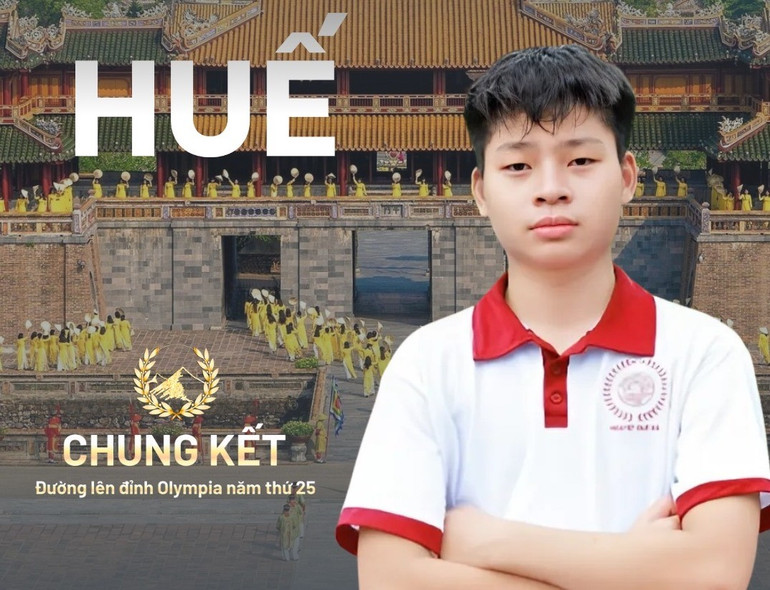 Thí sinh Lê Quang Duy Khoa vị trí 1.