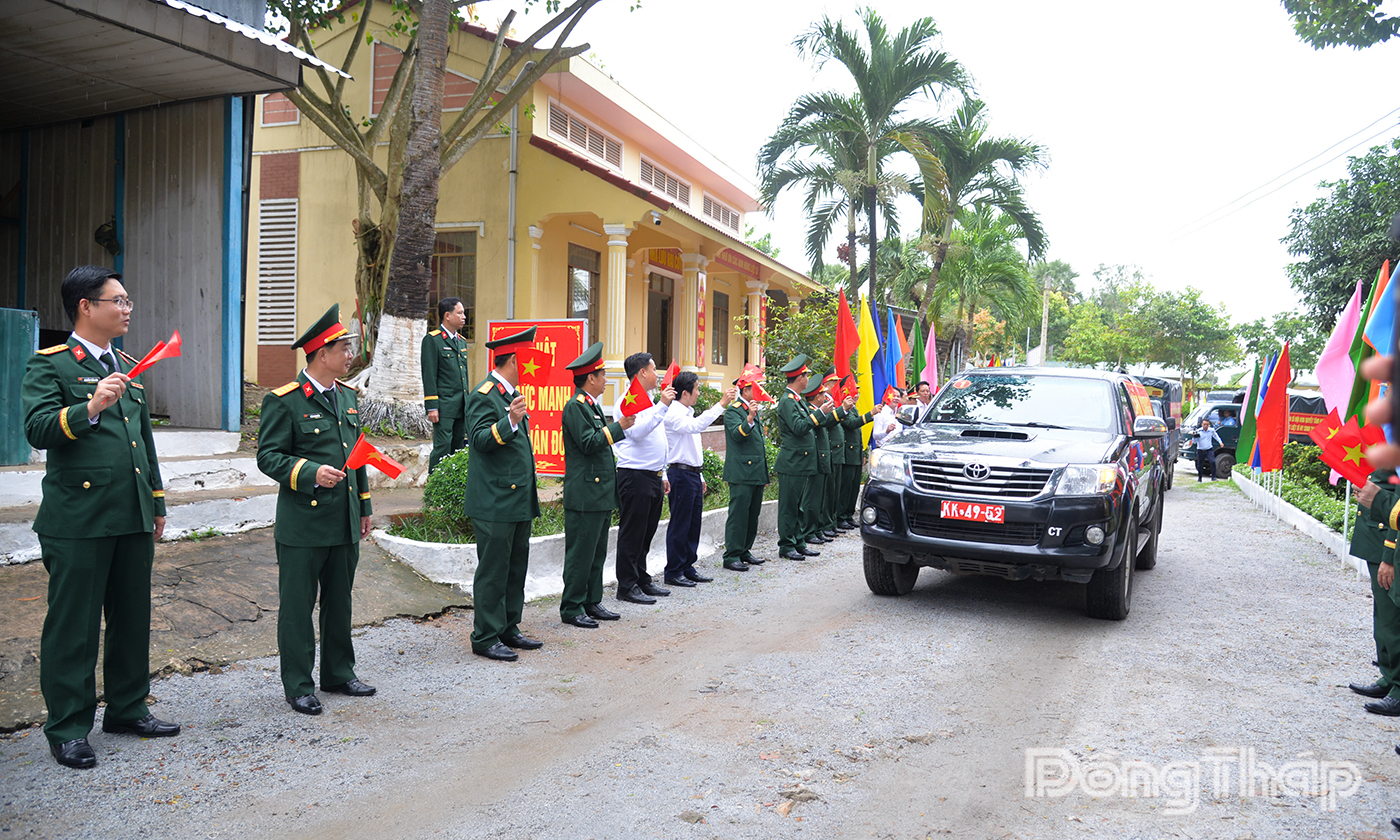 Các đội xuất quân làm nhiệm vụ trong mùa khô 2025 - 2026.