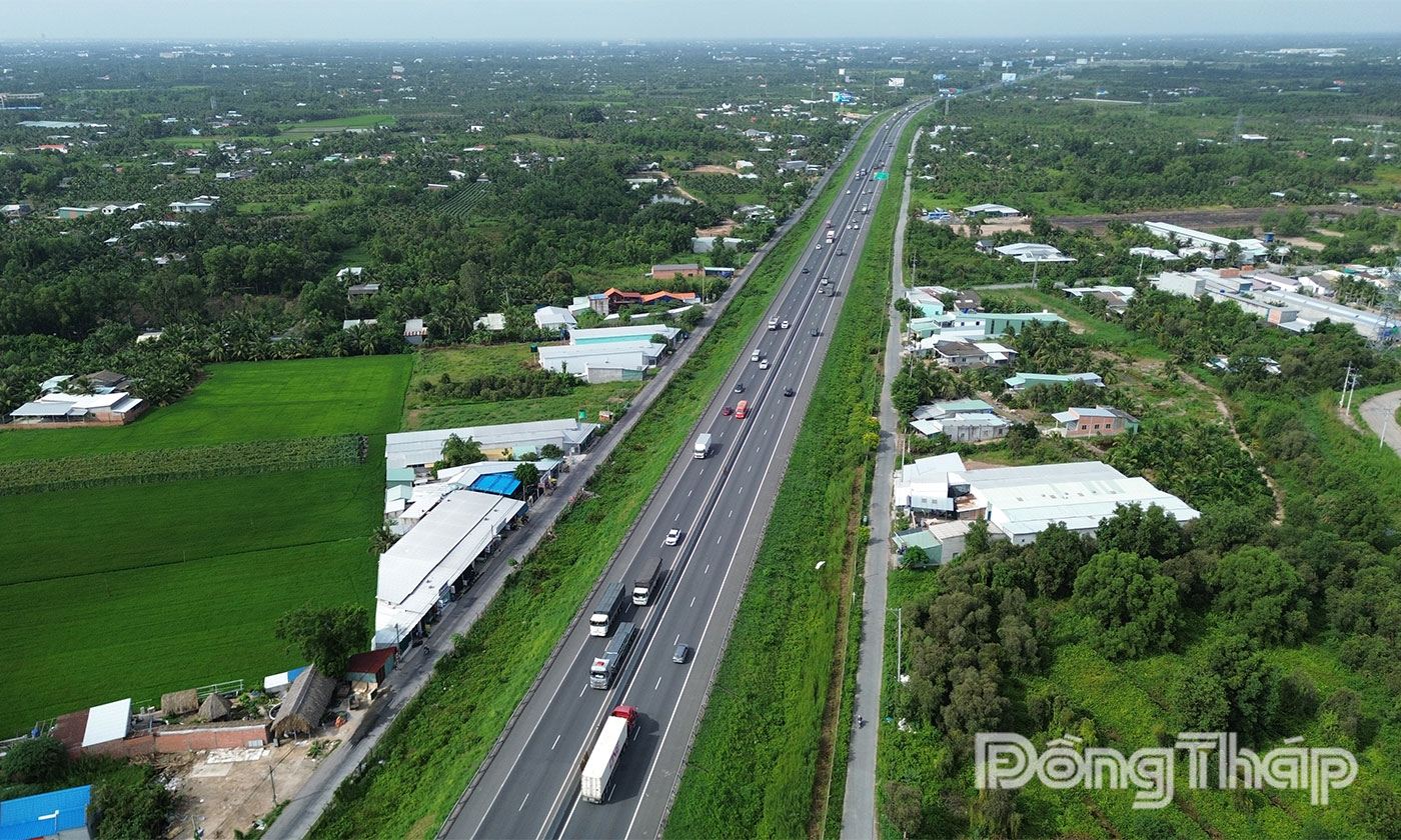 Phát triển hệ thống hạ tầng giao thông là một trong những khâu đột phá trong nhiệm kỳ 2025 - 2030 của tỉnh Đồng Tháp.