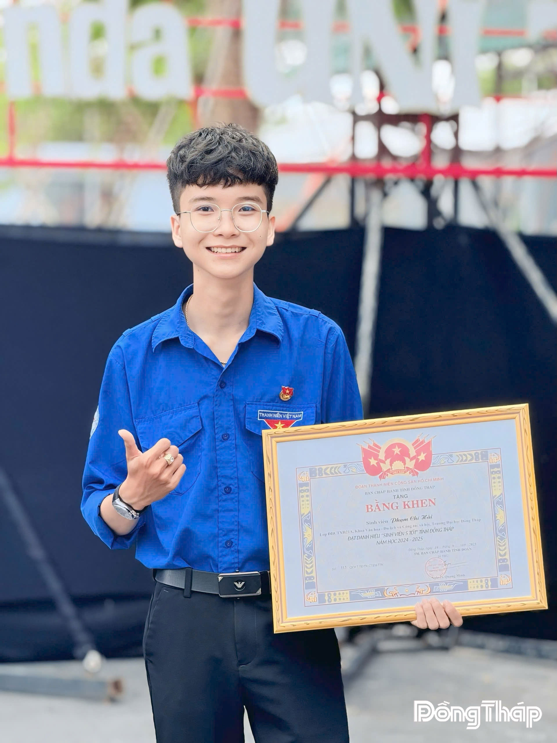 Sinh viên Phạm Chí Hải.