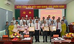 Xã Mỹ Tịnh An: Trao 5 Huy hiệu Đảng đợt 7-11