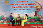 Lễ kỷ niệm 96 năm thành lập Chi bộ Đảng Cộng sản đầu tiên ở tỉnh Đồng Tháp