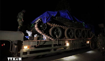 Campuchia và Thái Lan tiến hành đợt rút vũ khí hạng nặng thứ hai