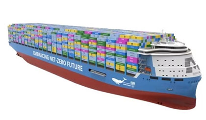 Tàu container trang bị lò hạt nhân thorium