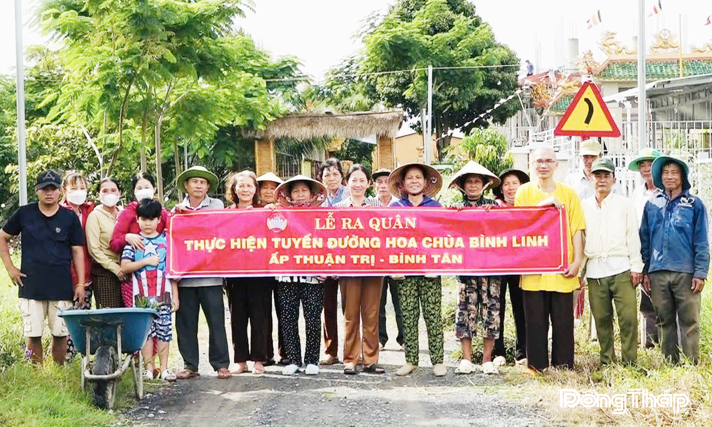 Xã Long Bình: Phát huy vai trò 'Dân vận khéo' trong xây dựng nông thôn mới