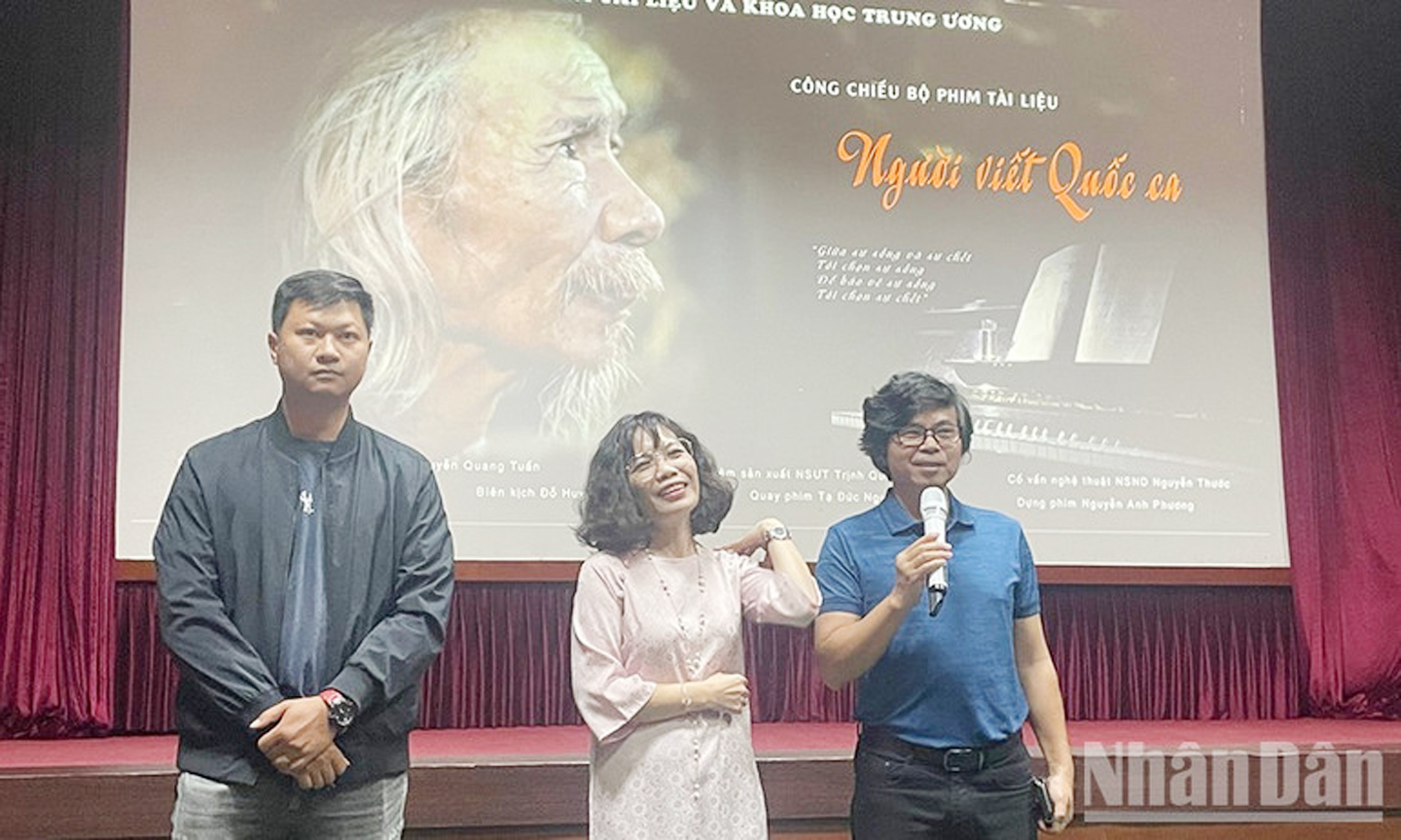 Xúc động bộ phim tài liệu về nhạc sĩ Văn Cao