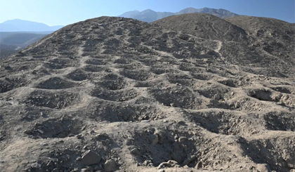 Giải mã 5.200 hố xếp ngay ngắn trên dãy Andes