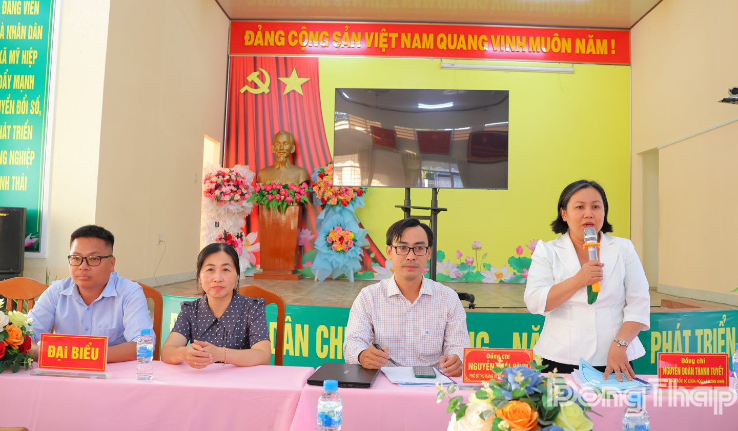 Thúc đẩy ứng dụng khoa học công nghệ vào sản xuất nông nghiệp