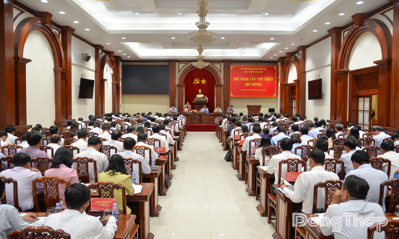 Quang cảnh hội nghị.