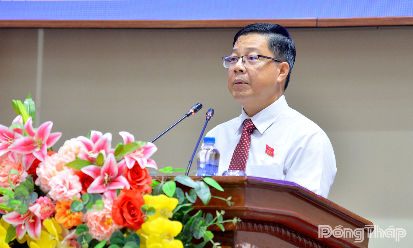 Trần Thanh Nguyên, báo cáo dự kiến Chương trình Kỳ họp thứ 3