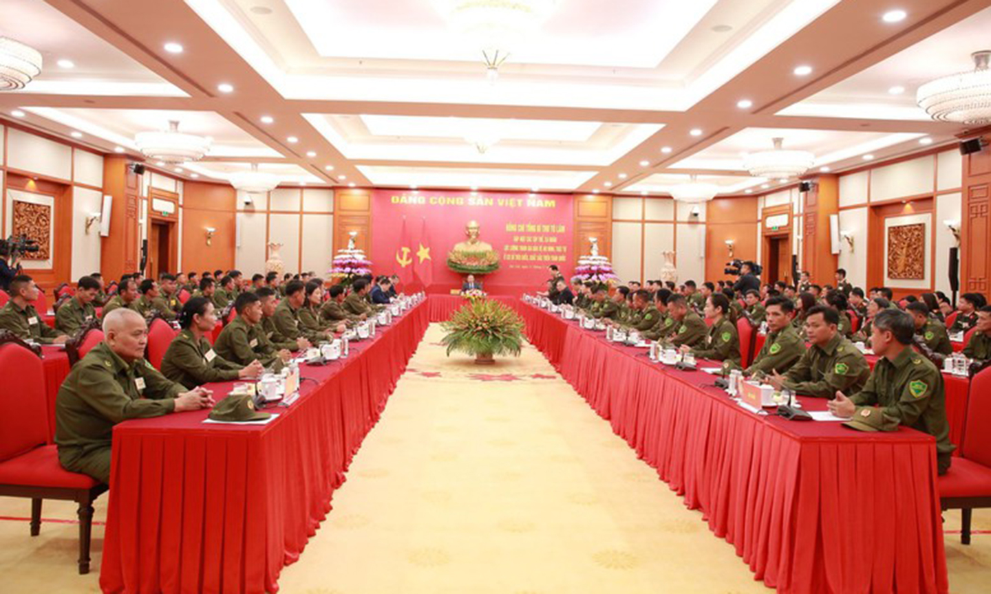 Hình ảnh tại buổi gặp mặt - Ảnh: dangcongsan.vn