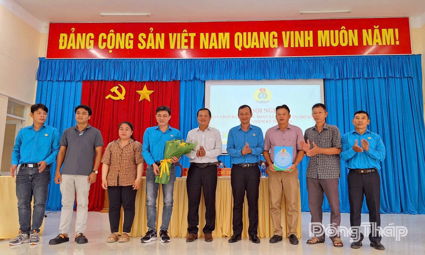 Ra mắt Ban Chấp hành Công đoàn xã Gia Thuận nhiệm kỳ 2025–2030