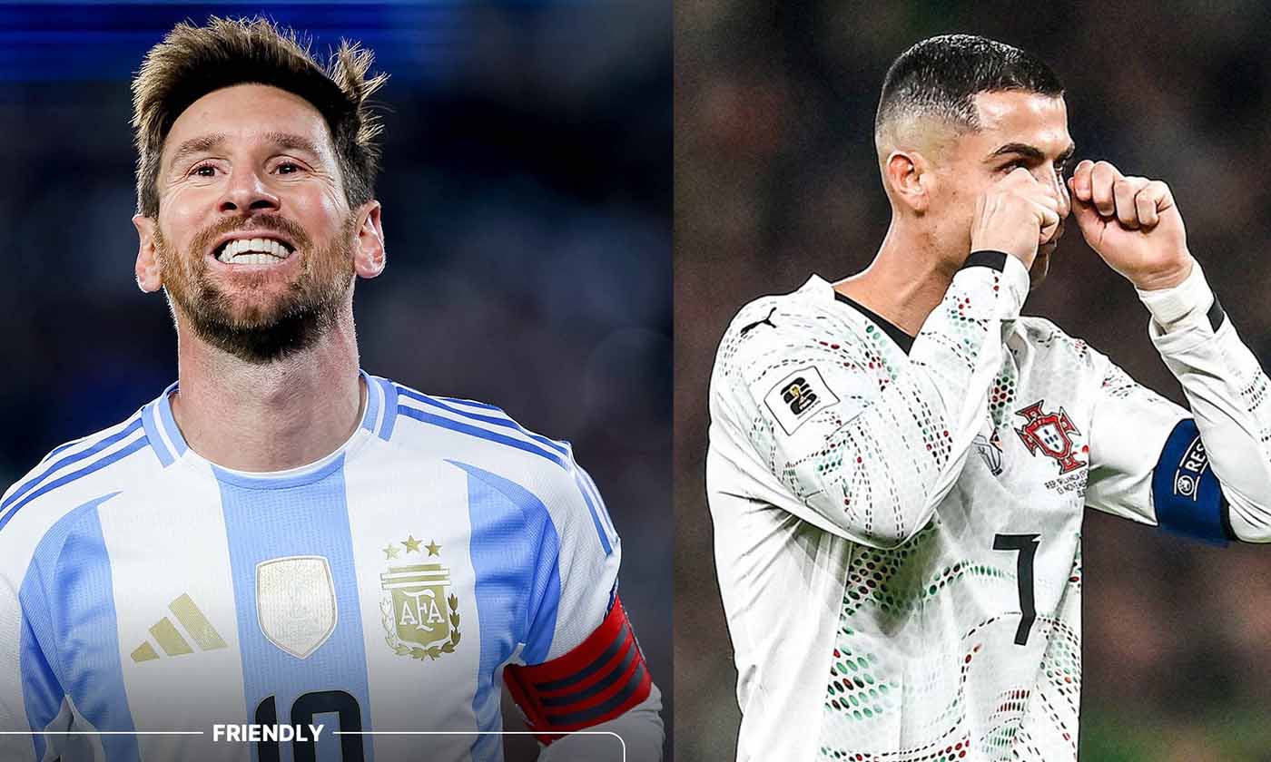 Messi và Ronaldo cho thấy bộ mặt hoàn toàn trái ngược ở loạt trận vừa qua. Ảnh: Vietnamnet.vn