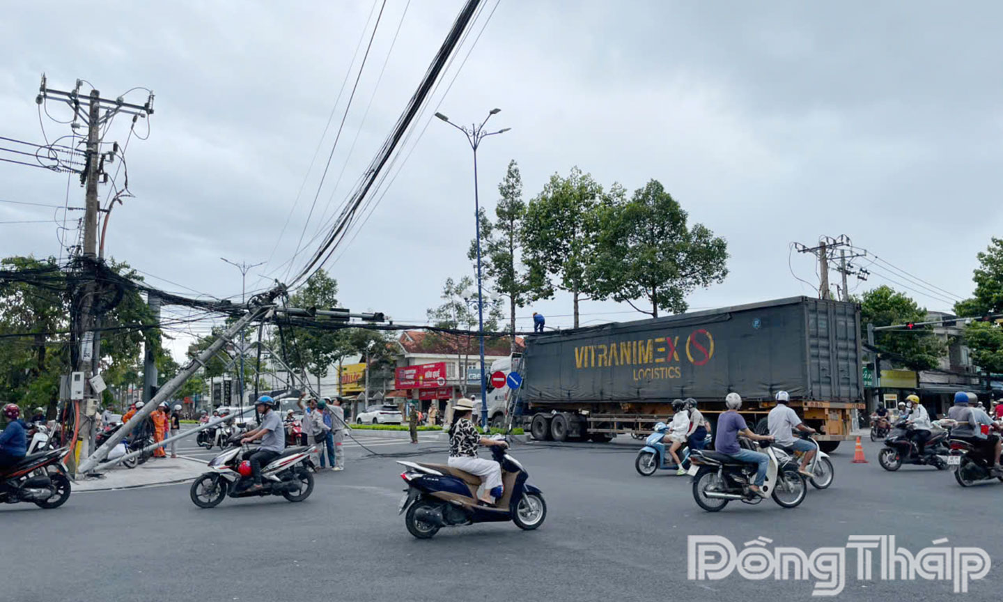 Hiện trường vụ việc.