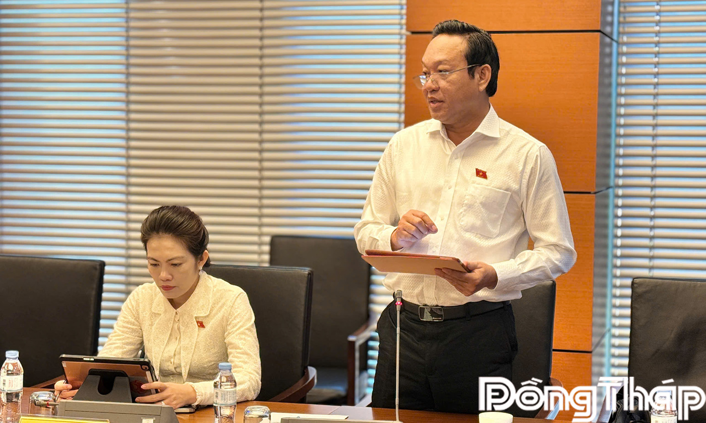 Đại biểu Nguyễn Văn Dương, phát biểu thảo luận