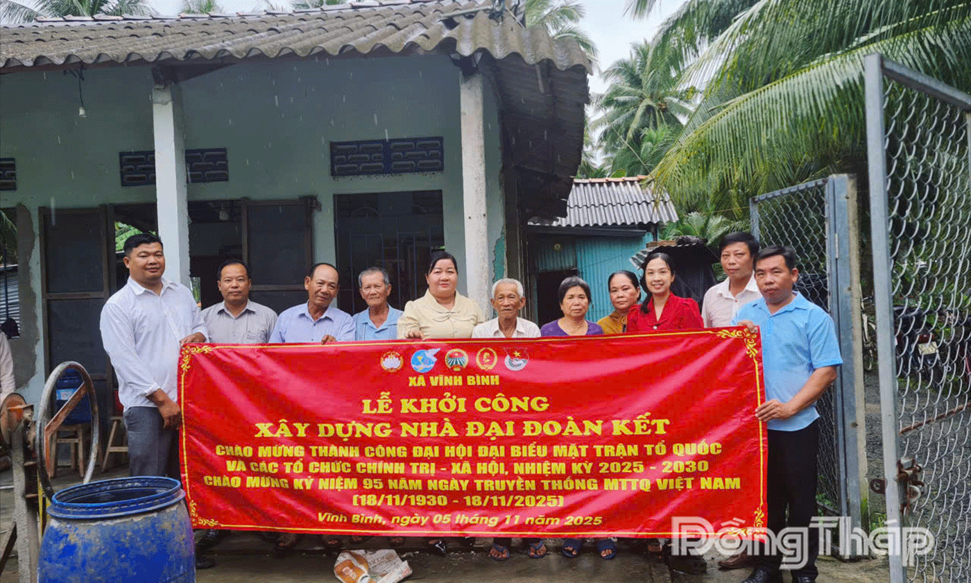 Các công trình, phần việc chào mừng Đại hội tại địa các địa phương.