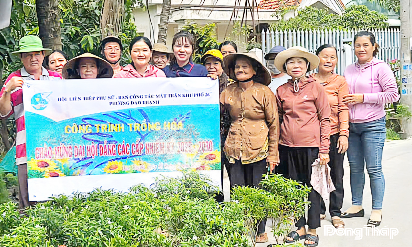 Các phong trào được thực hiện sôi nổi trên địa bàn phường.