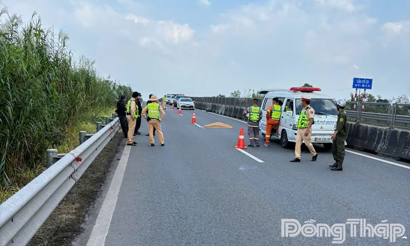 Hiện trường vụ việc.