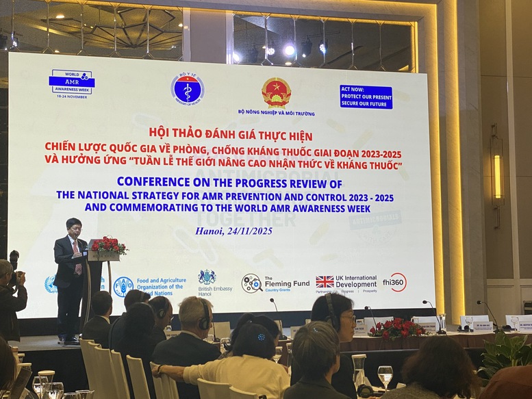 Kháng thuốc đang gia tăng, không còn là thách thức của tương lai - Ảnh: VGP