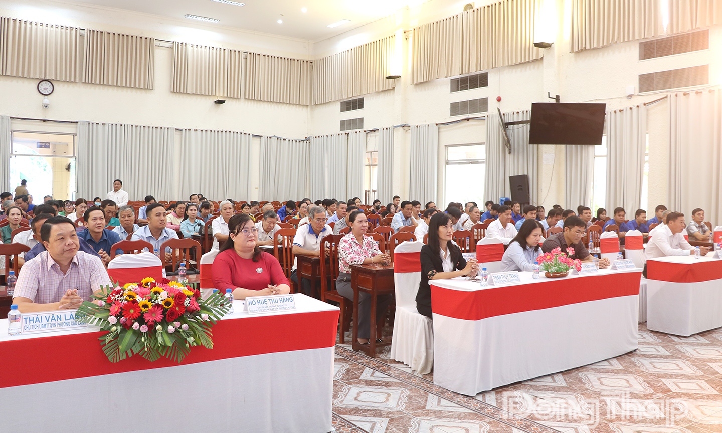 Đại biểu tham dự Lễ phát động.