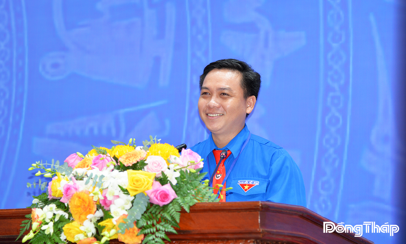 đồng chí Nguyễn Thành Luân, Phó Bí thư Tỉnh đoàn 